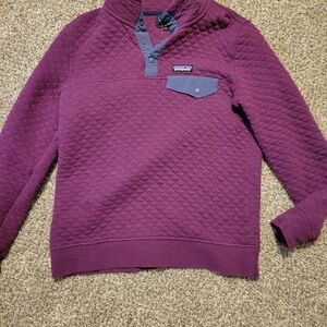 Patagonia Womens Purple Sweater